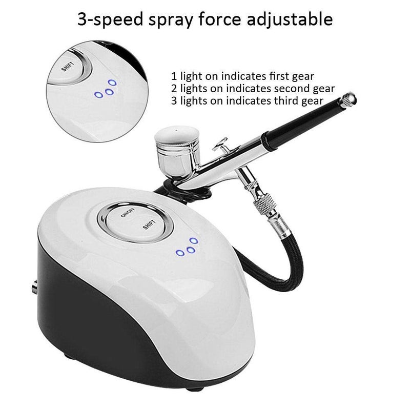 woobles Nano Facial Mist Sprayer, Mini Moisturizing Oxygen Sprayer Machine for Face Hydration, Face Steamer(WHITE) - Image 2
